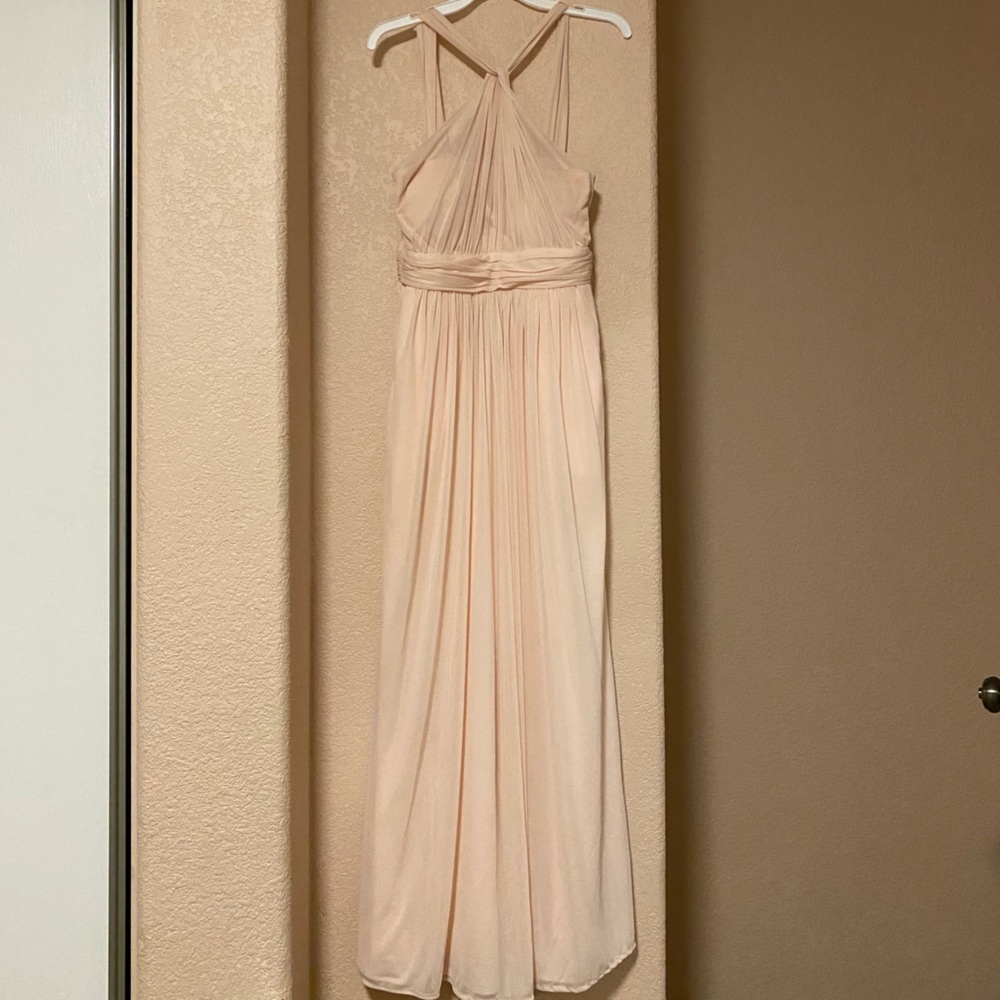 Blush Pink Bridesmaid dress!